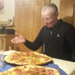 Eisklettern Monsterline: Die verdiente Pizza danach