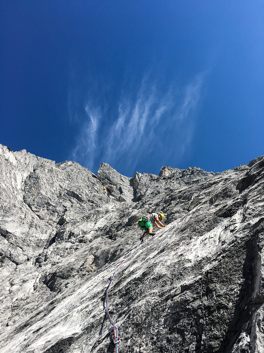 Klettern an der Mieminger Kette, Kalkfelsen am "Marillensteig" | Climbers Paradise