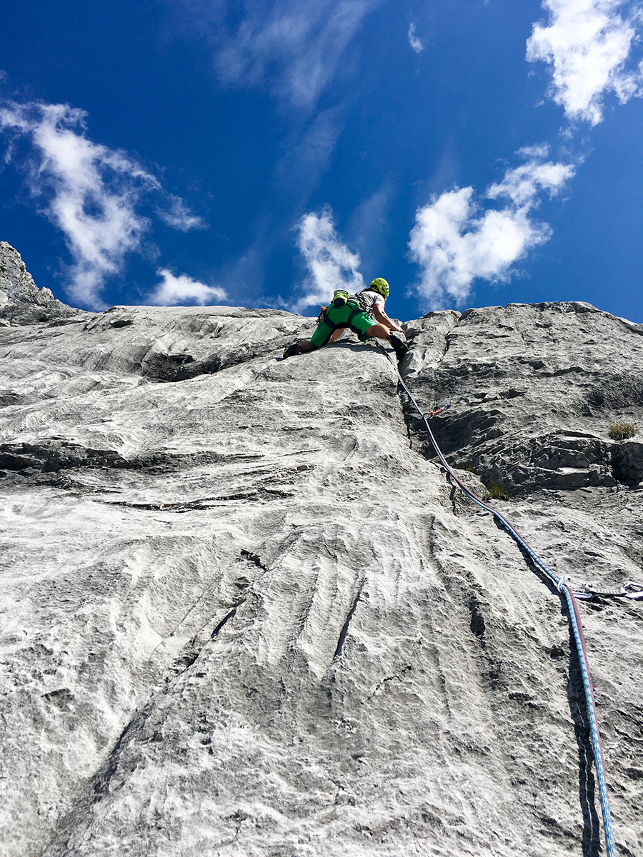 Klettern an der Mieminger Kette, "Marillensteig", Wasserrillen | Climbers Paradise