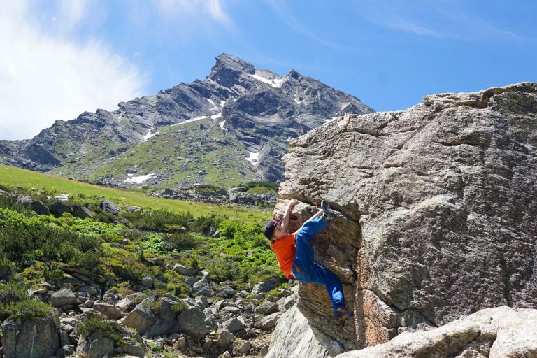 Die Ballunspitze mit dem Klettersteig im Hintergrund | Climbers Paradise
