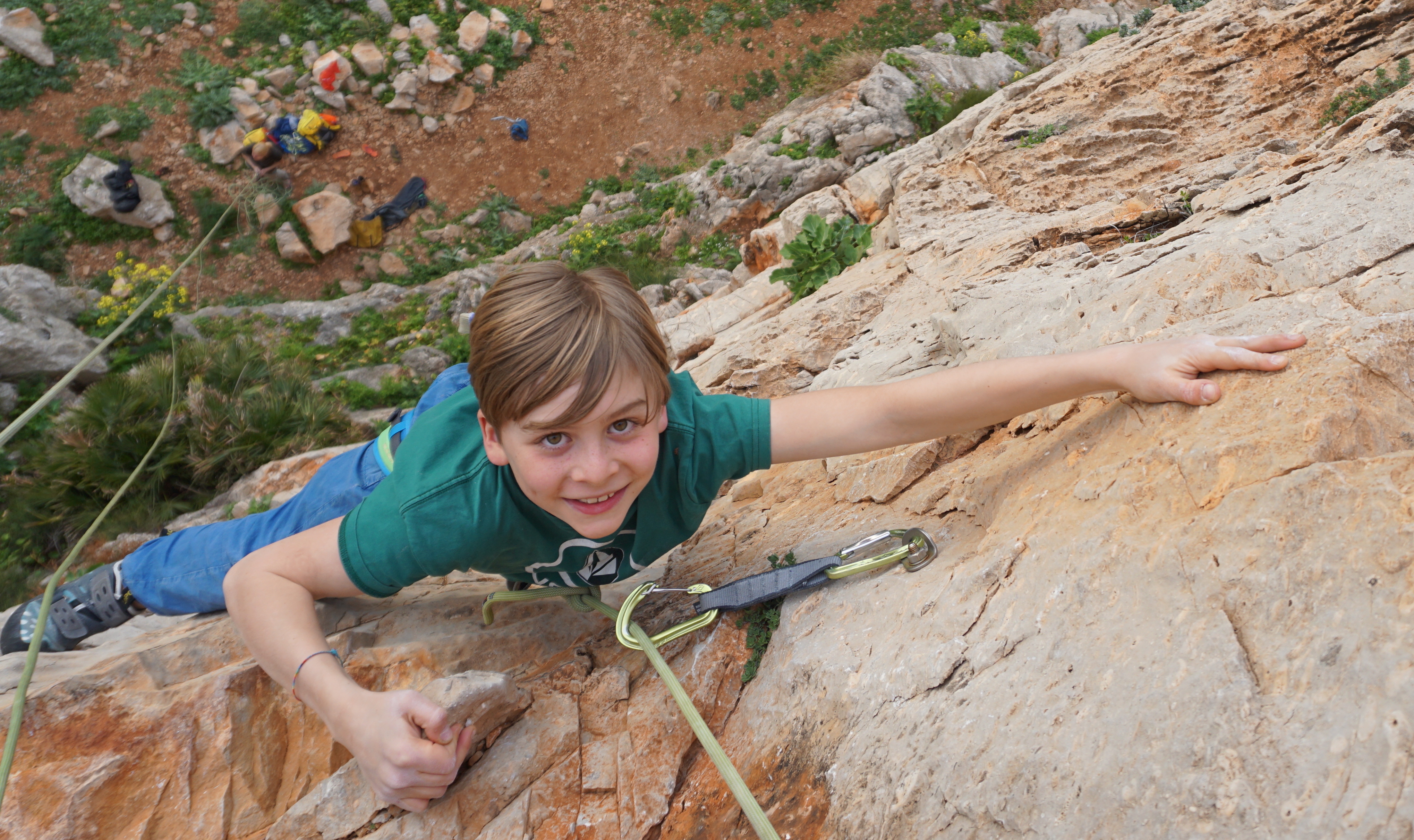 Klettern mit Kindern, gemeinsam eine gute Zeit haben | Climbers Paradise