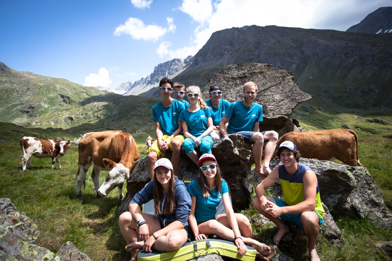 Boulder-Gruppe in Osttirol, Foto: Tobias Attenberger | Climbers Paradise