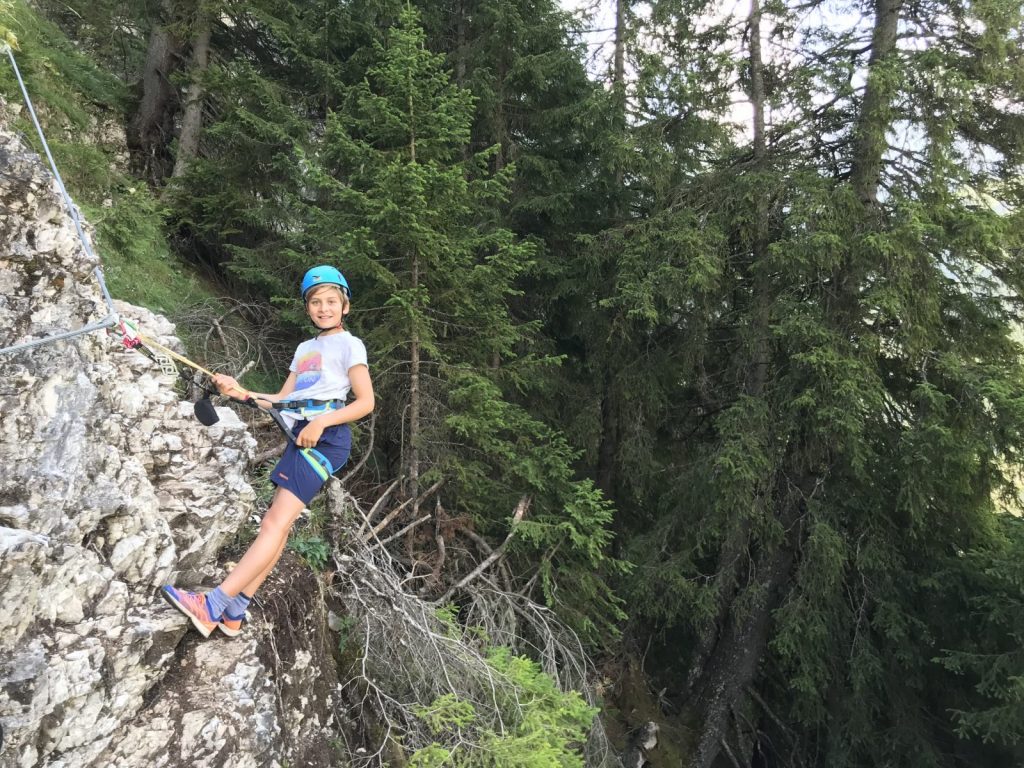 Mit dem richtigen Klettersteig machts auch den Kindern Spaß | Climbers Paradise