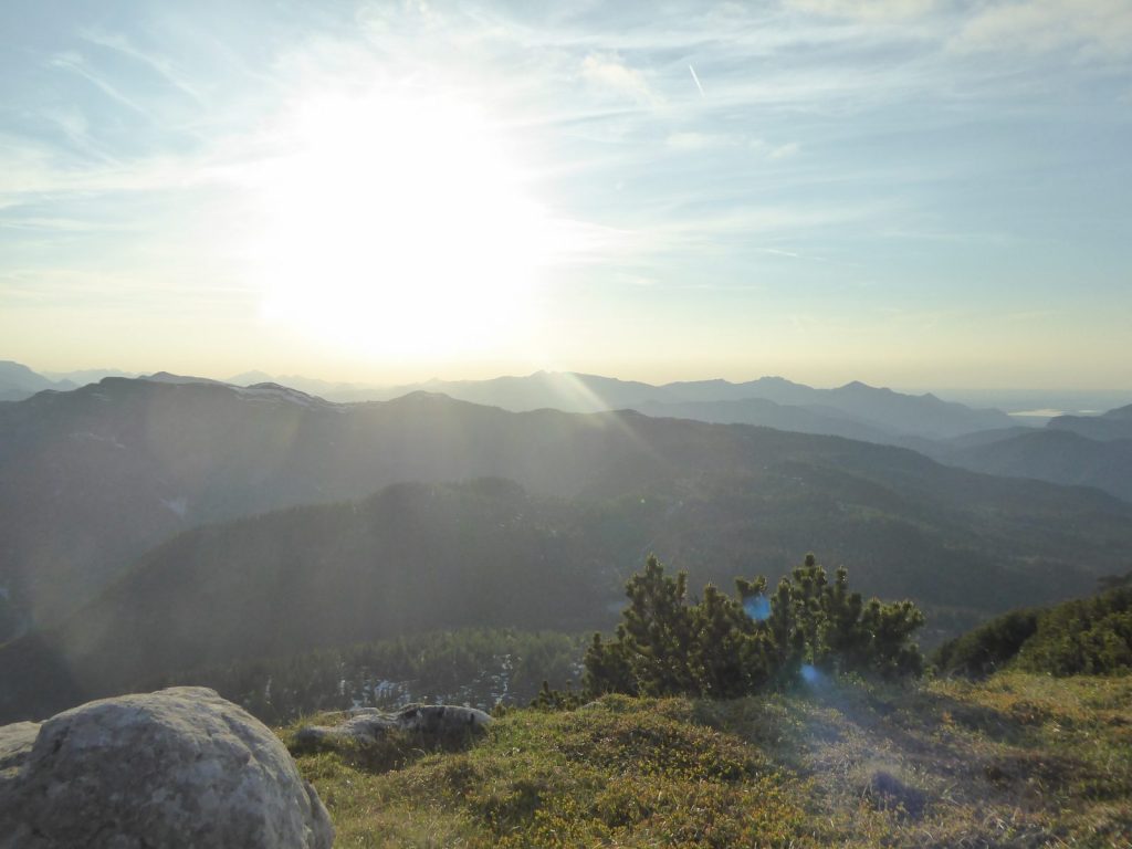 Nach dem Klettern genießt man den wunderschönen Ausblick, Foto: Bonnie Klingler | Climbers Paradise