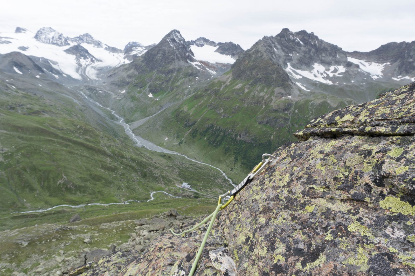Die Aussicht beim Klettern im Klettergarten Gamshorn | Climbers Paradise