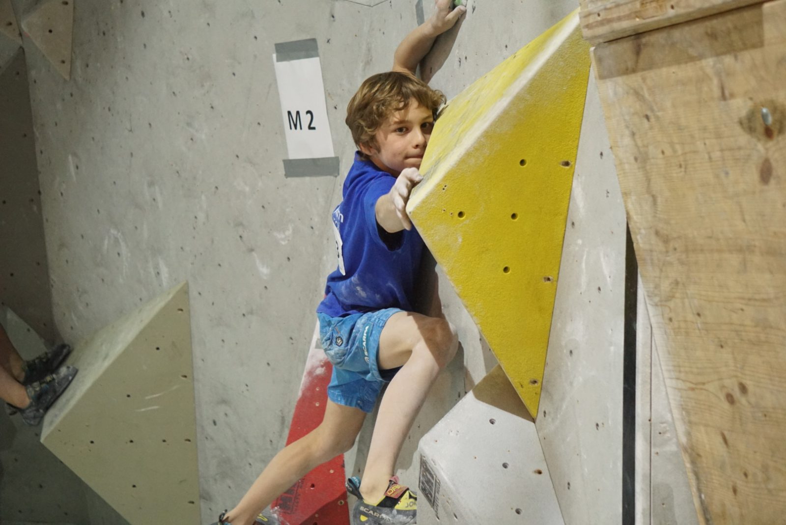 Kinder-Klettertraining: Auch das Körpergefühl muss trainiert werden, Foto: Matthias Bader | Climbers Paradise