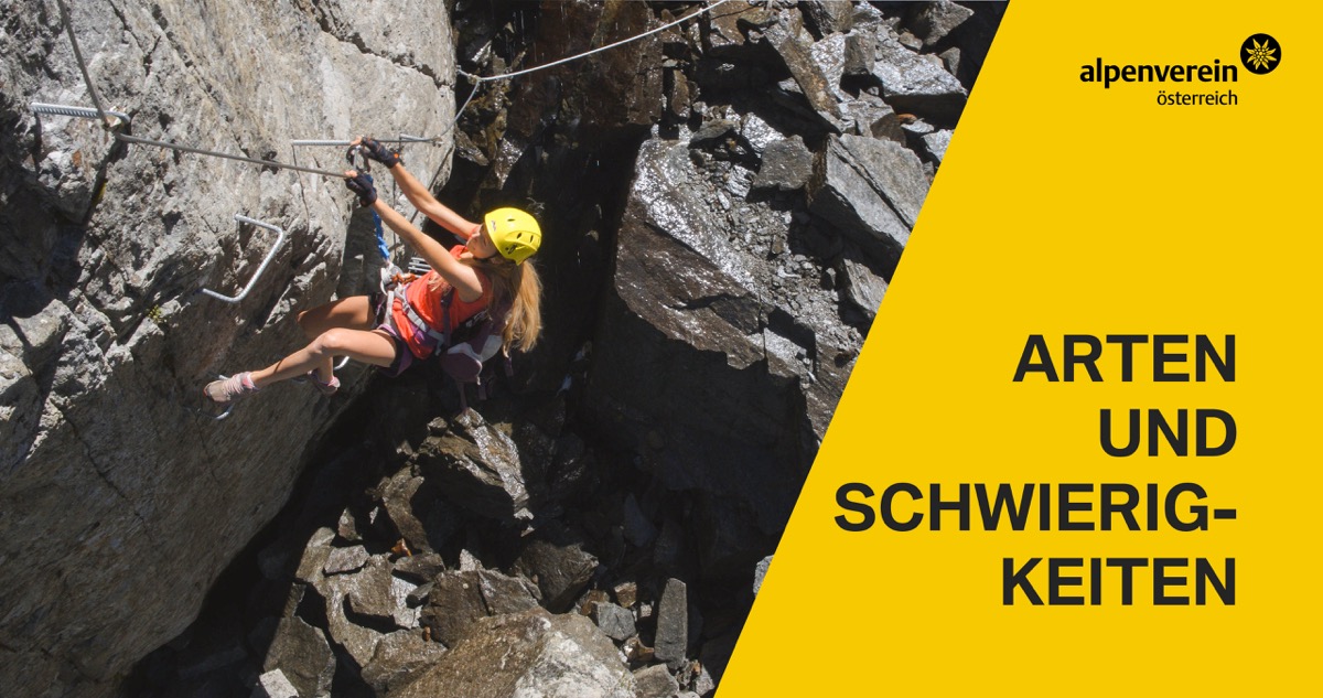 Klettersteigtutorial - Arten und Schwierigkeiten,Österreichischer Alpenverein | Climbers Paradise