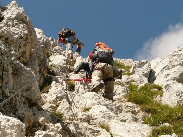 Klettersteig gehen - ein luftiges Vergnügen, Foto: pixabay | Climbers Paradise