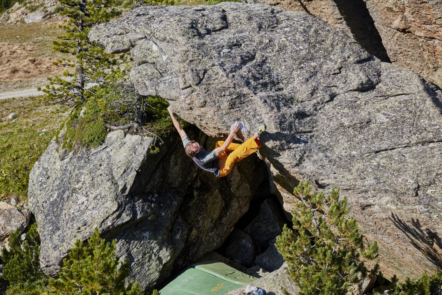 Paznaun-Bouldern; Foto: TVB Paznaun-Ischgl I Climbers Paradise