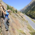 fernergriess klettern an Platten, Foto: Sepp Mallaun I Climbers Paradise