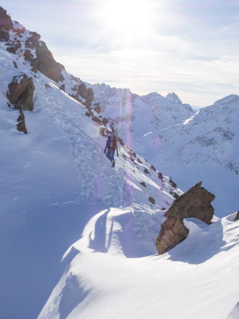 Arlberger Winterklettersteig (Foto: Simon Schöpf)
