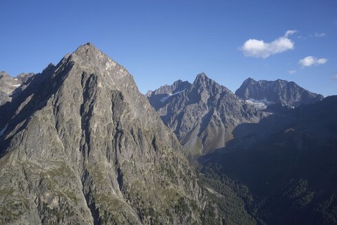 Traumhafte Bergkulisse.