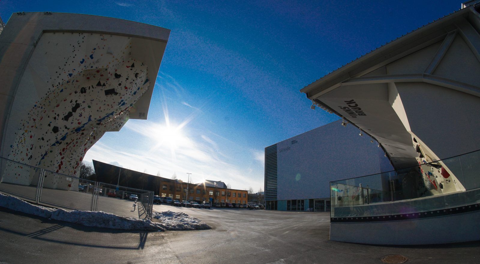 Kletterzentrum Innsbruck mit Außenbereich