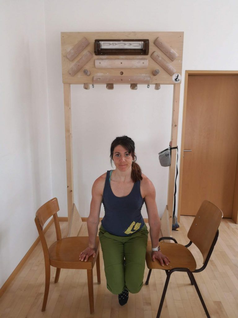 Plank as a compensatory exercise for climbing