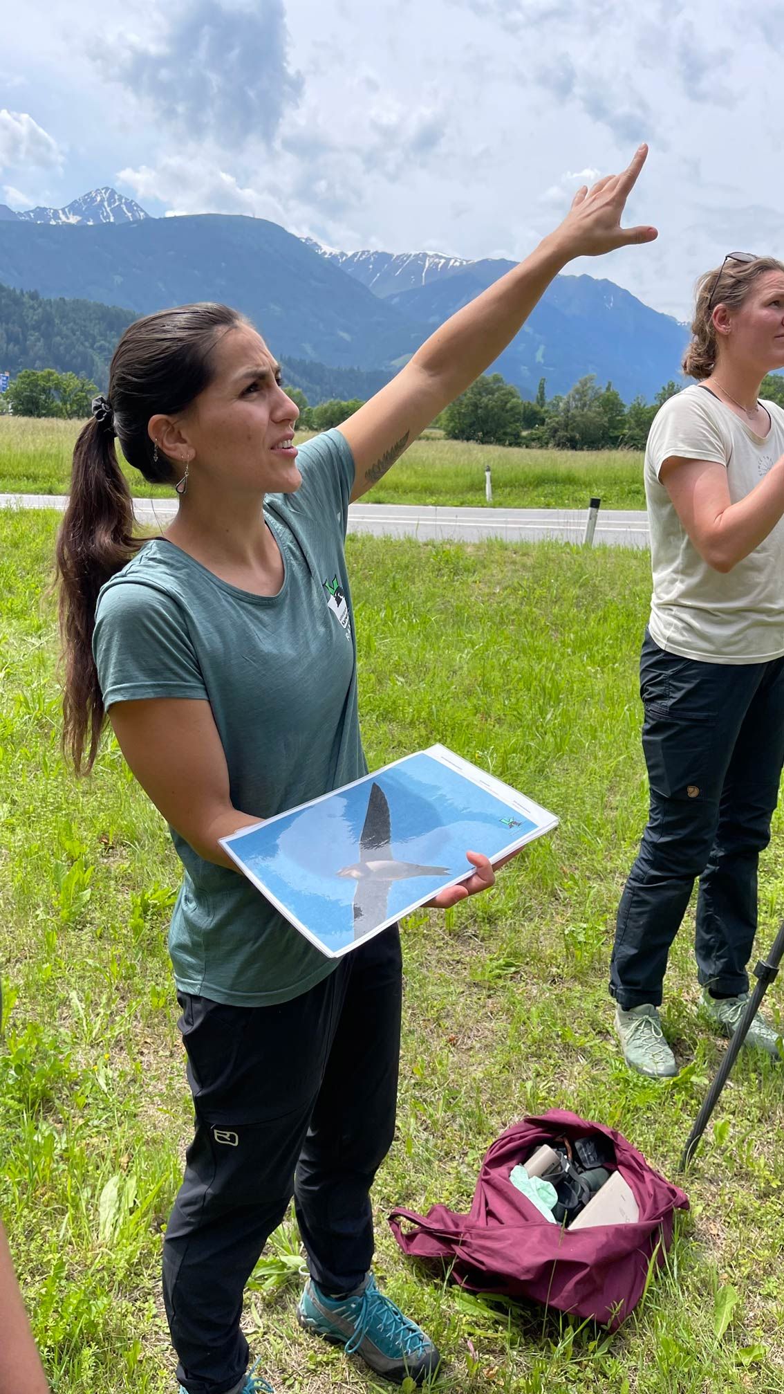 Naturpark Tirol vor Ort beim Climbing with respect