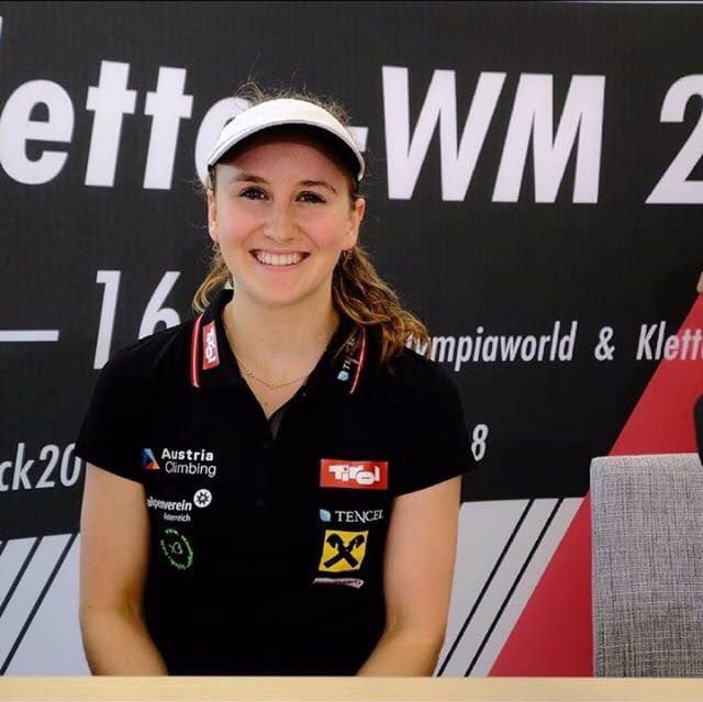 Porträt der Kletterin Hannah Schubert