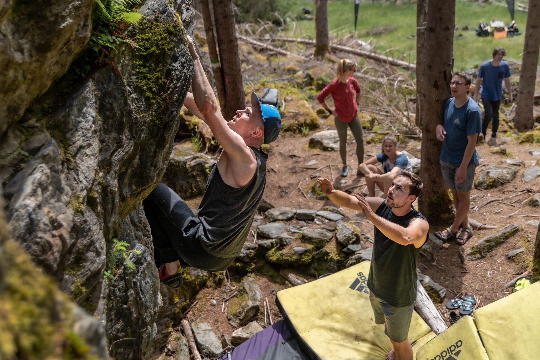 Mandlersboden Bouldern und Spotten
