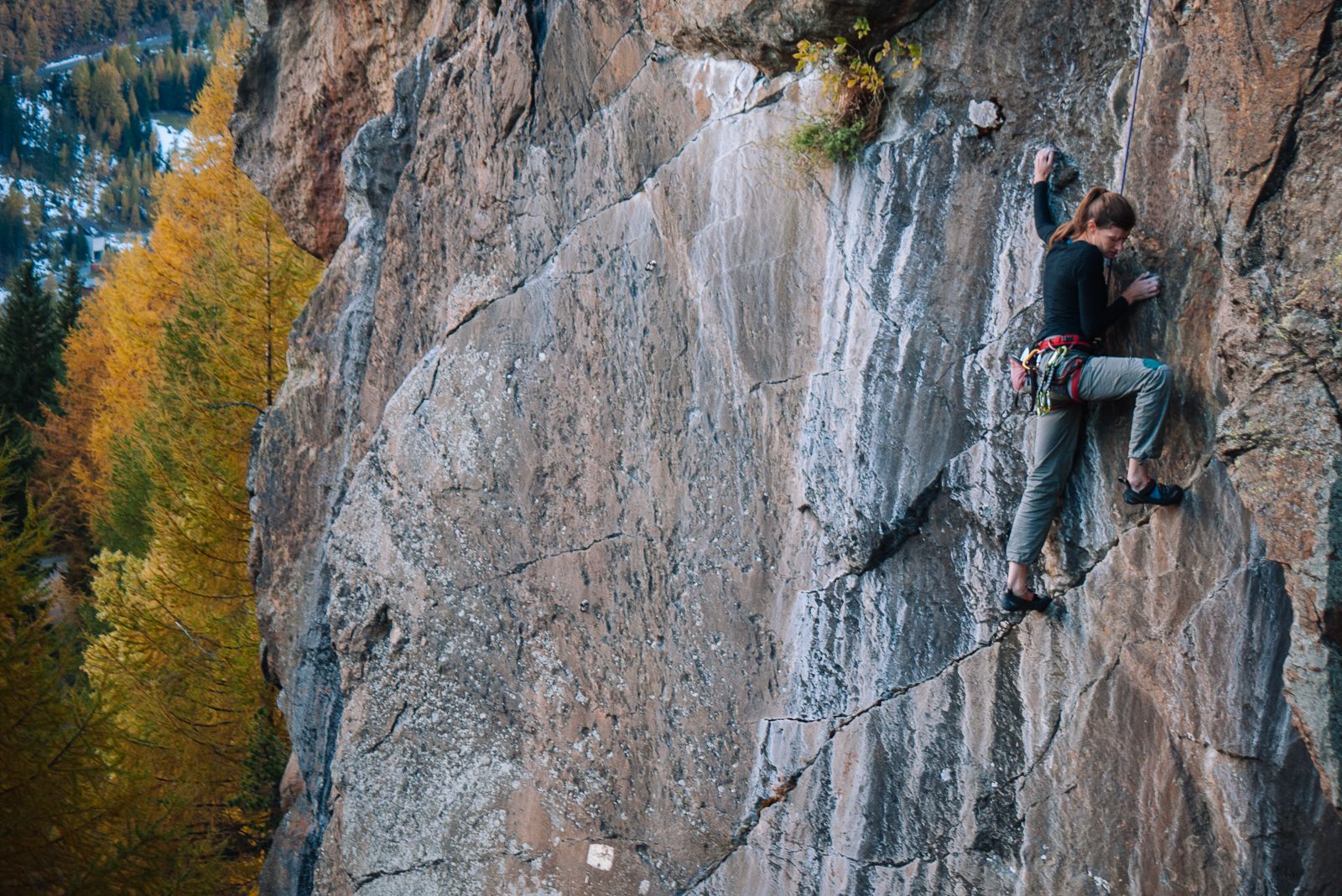 An autumnal day’s climbing at the Moosalm in the Ötztal