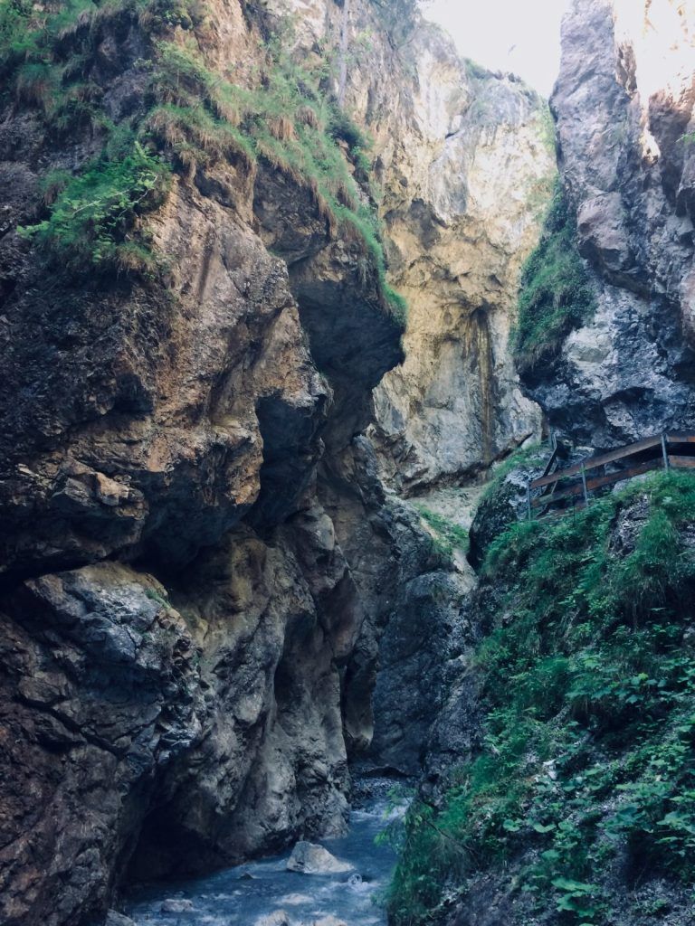 Die Rosengartenschlucht in Imst