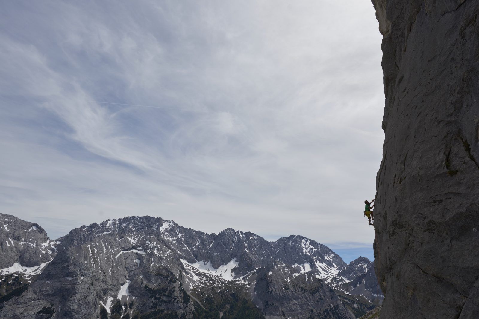 Base of the Plattspitzen south face