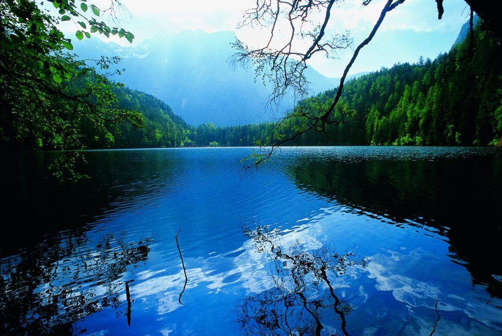 View across Lake Piburg