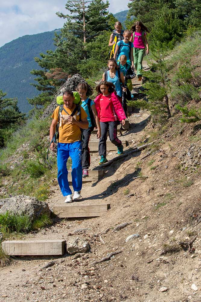 A designated access path to a Rock Climbing Area