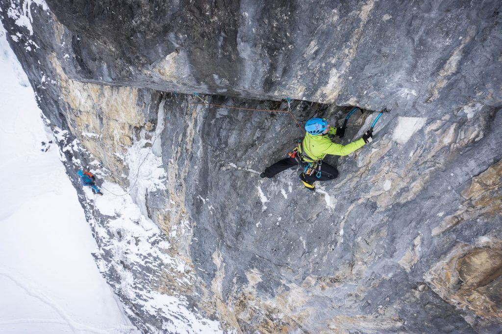Drytooling mit dem K.ICE.R im Pinnistal