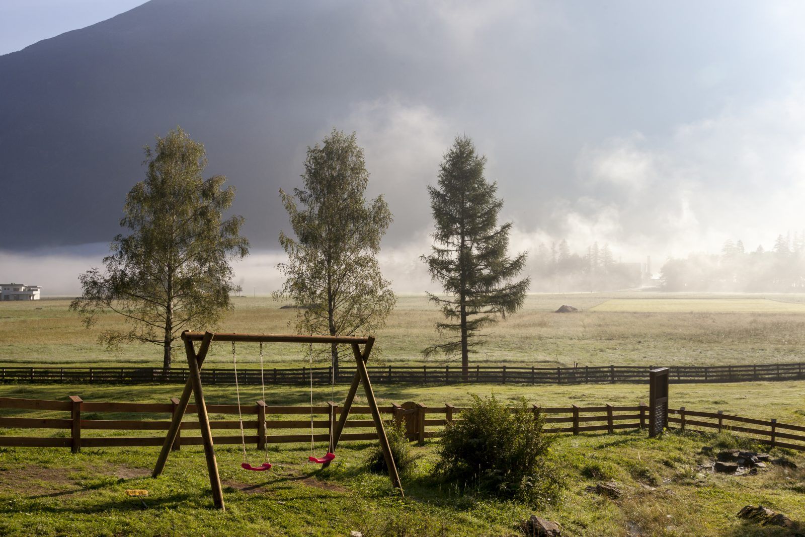 Nebel über dem Ötztal