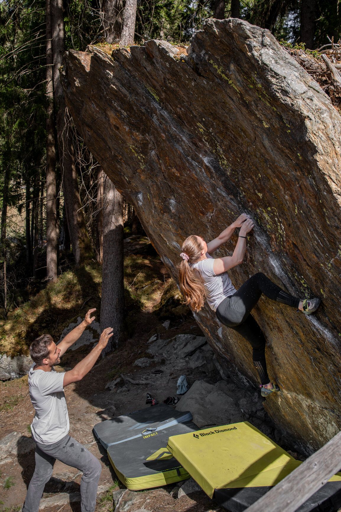 Bouldern in der Höll
