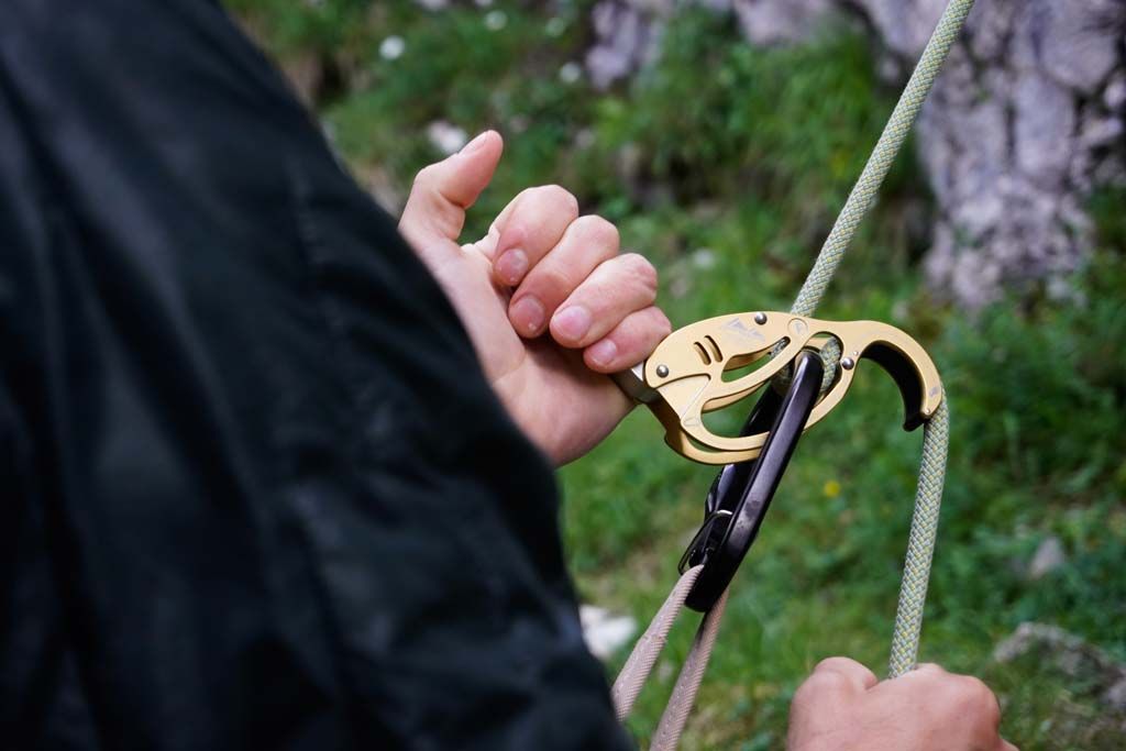 AustriAlpin Fish mit HMS Rondo Karabiner