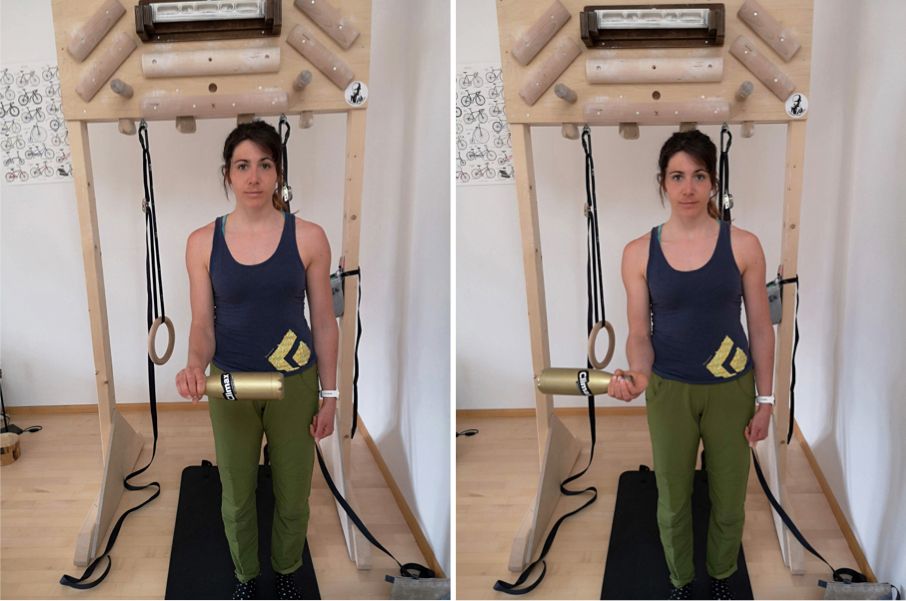 Finger-stretcher exercise for climbing