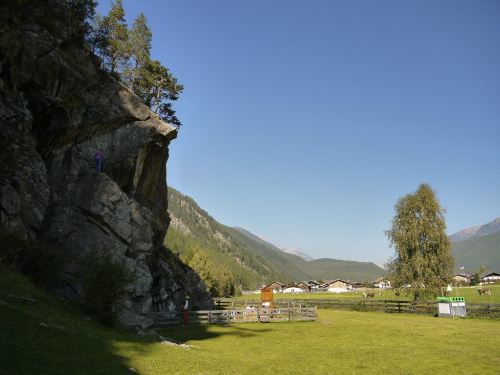 Klettergarten Oberried bei Längenfeld im Ötztal